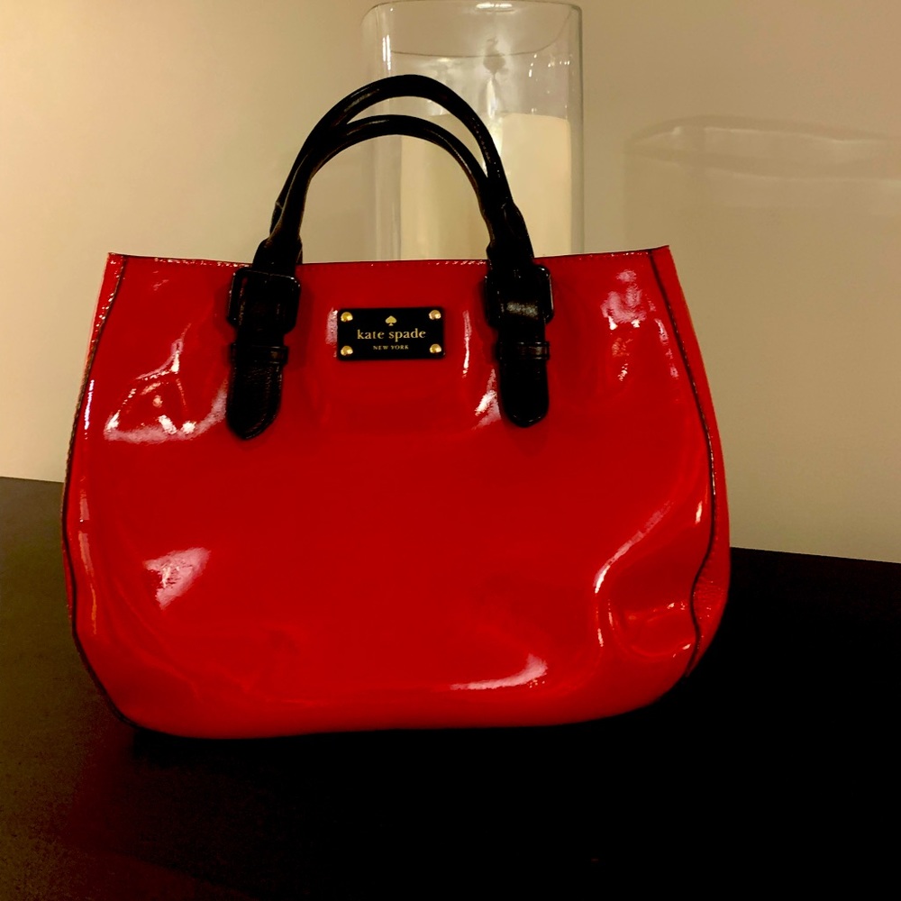 Kate Spade Red Patent Leather Purse